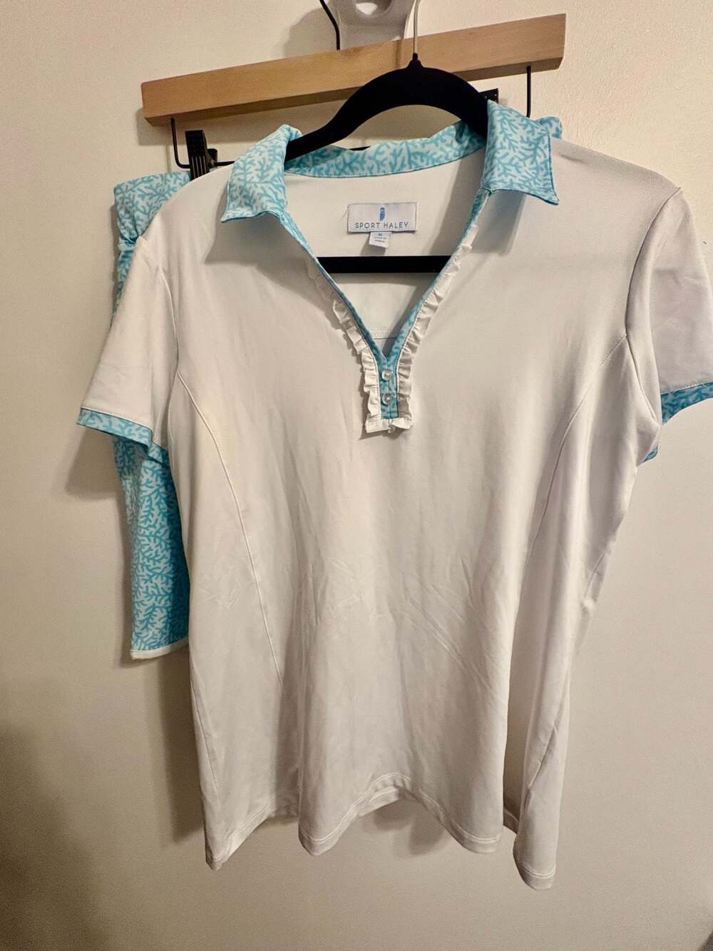 Sport Haley Women's Golf Polo Shirt Skort Set Medium Vacation Resortwear